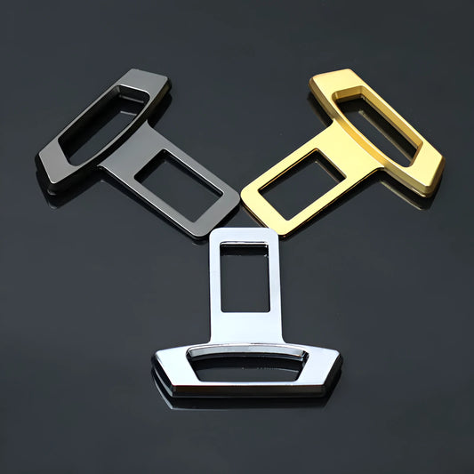 Metal car interior silencer insert in matte black, gold, or silver for noise reduction