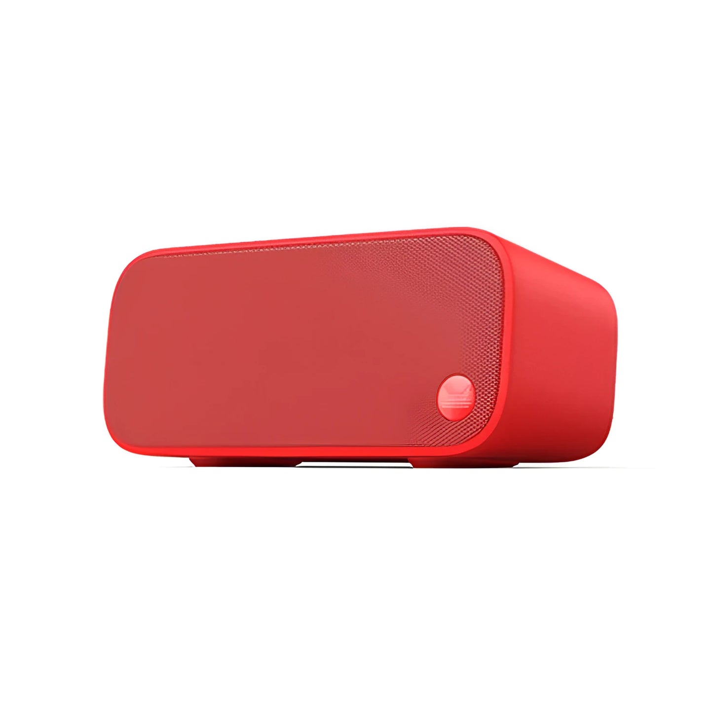 Elf Sugar Cube AI smart WiFi speaker in blue, green, red, or white colour on a shelf.