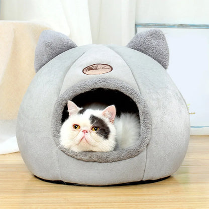 L size 36cm cube fully enclosed cat sofa bed with removable cushion
