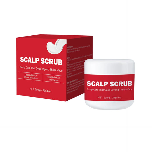 Exfoliating Scalp Facial Scrub Anti-itching And Anti-dandruff Shampoo 200g bottle