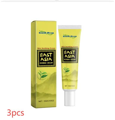 Herbal Soothing Moisturising Cream 15g container with tea tree oil and Centella asiatica