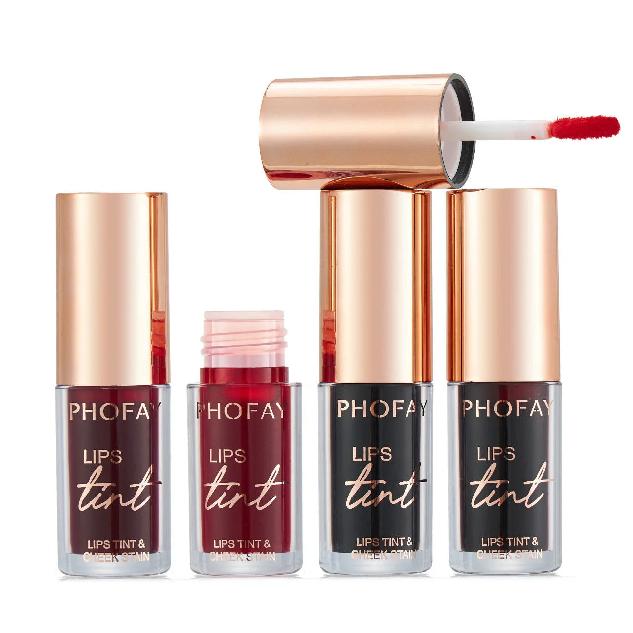 PHOFAY Lip Tint offering long-wearing, vibrant color for lips and cheeks