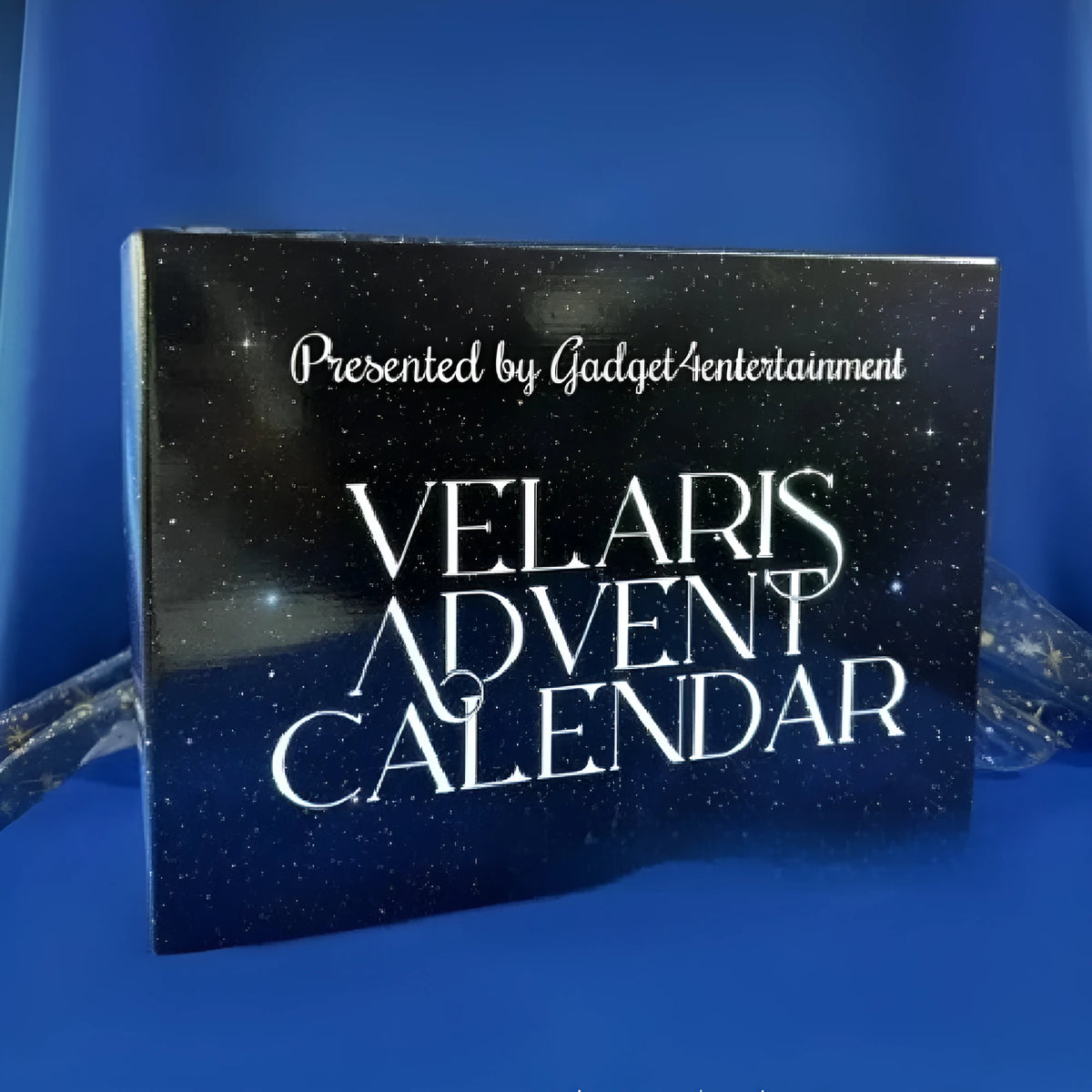 2024 Verris decorative Christmas gift box, 32 x 27 x 5.5 cm, for advent and festive display