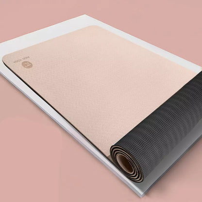Pido TPE yoga mat in selected color, perfect for beginners with non-slip surface