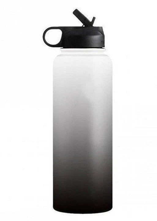 Premium stainless steel insulated water bottle in various colors, perfect for outdoor activities and hydration