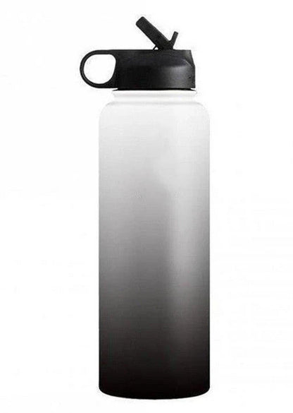 Premium stainless steel insulated water bottle in various colors, perfect for outdoor activities and hydration