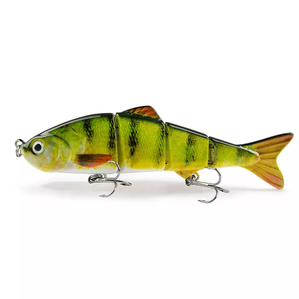 Luya Multi-section Fishing Bait: 16.5cm ABS Plastic Bionic Lure for effective fishing