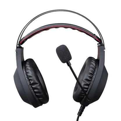 NUBWO N2 black gaming headset with microphone and adjustable headband