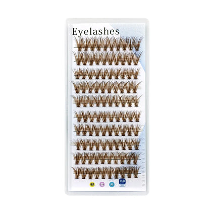 Hand-applied false eyelash extensions in multiple colours and lengths from 10mm to 16mm