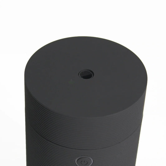 Wood grain ultrasonic aroma diffuser with 150ml water tank and USB connection for car and office use