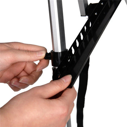 Adjustable aluminum alloy painting stand with carrying bag, perfect for artists and students