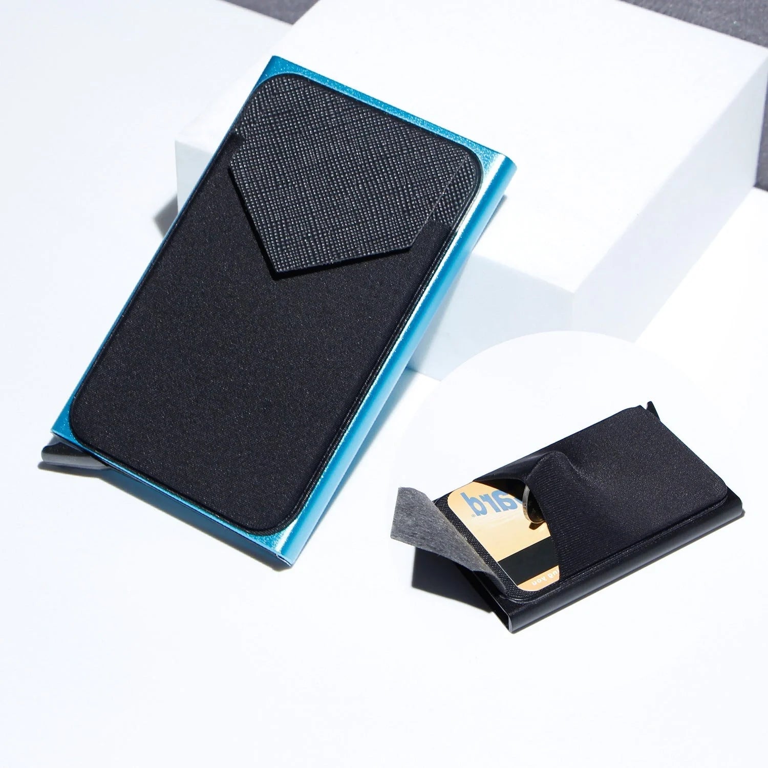 Aluminum alloy anti-theft multi card holder in various colors