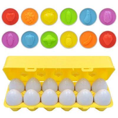 Smart Egg Toy educational shape matching game for kids, safe BPA-free plastic