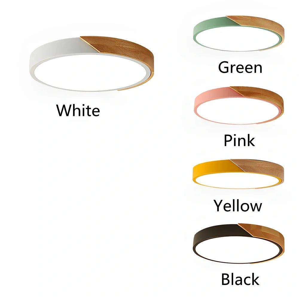 30cm round LED ceiling light with 18W output for 11.5-30 square metre room illumination