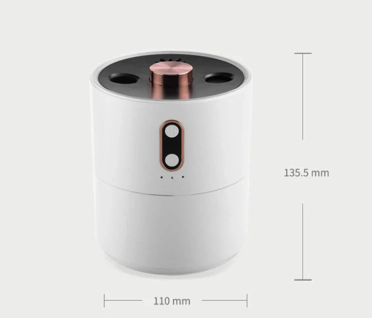 Volcanic Aroma Diffuser with Jellyfish-Inspired Design, Dispersing Essential Oil Fragrance and Emitting Soothing Night Light