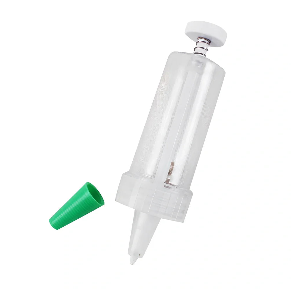 12cm plastic garden mini planter tool for precise seed distribution in pots