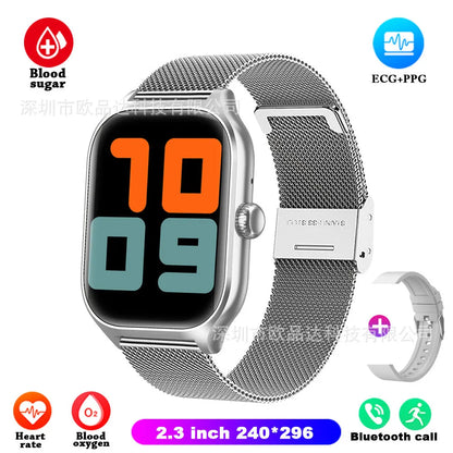 Full touch Bluetooth call smart bracelet with IPS screen, 7-14 day battery, and multiple colour options.