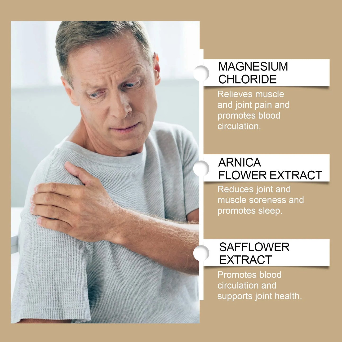 114g tube of magnesium cream for post-exercise body care and muscle recovery