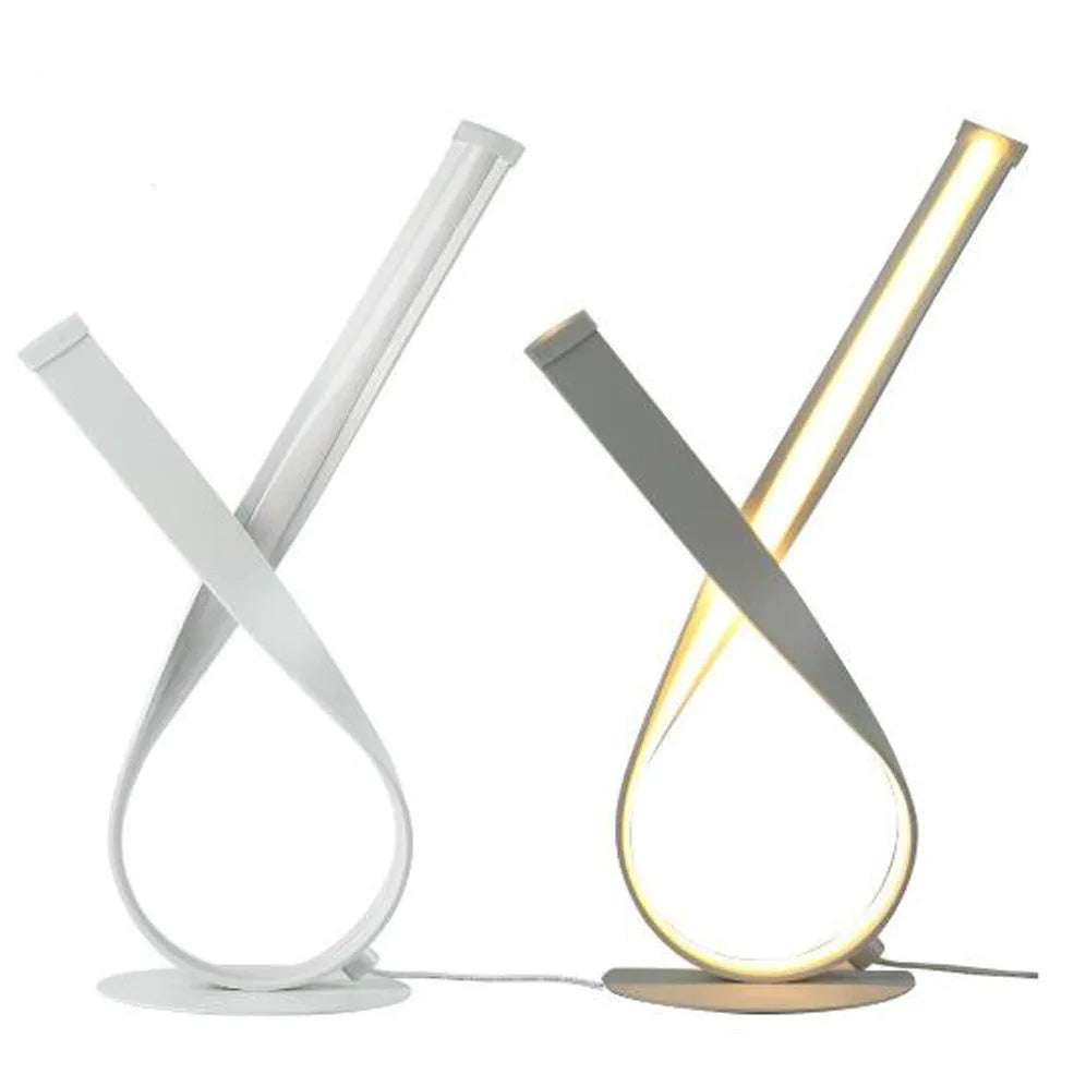 Creative remote control lamp with aluminium and iron construction, 12.5cm chassis, 45cm height, and three light modes