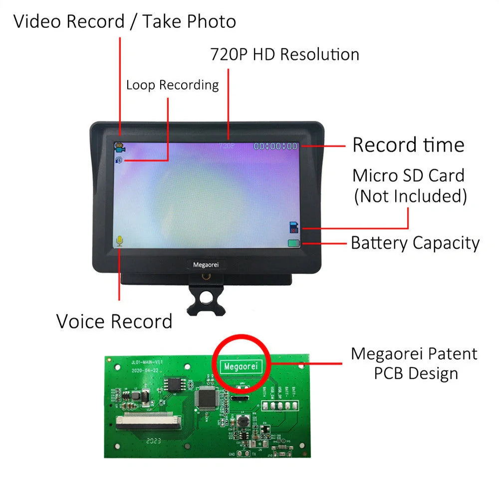 Infrared Night Vision Telescope with HD camera for clear nighttime viewing