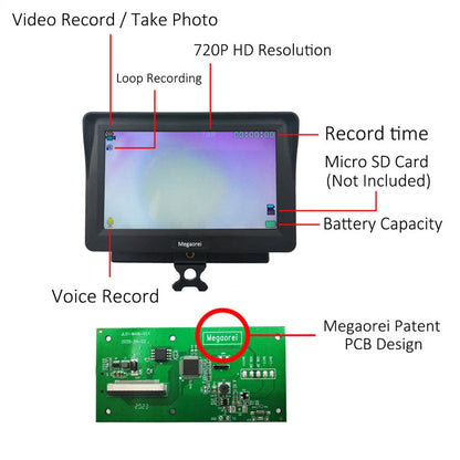 Infrared Night Vision Telescope with HD camera for clear nighttime viewing