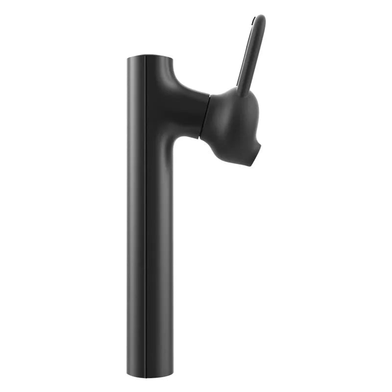 Compact wireless Bluetooth headset in black or white with Bluetooth 4.1 technology