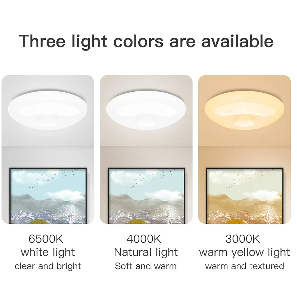 Human induction ceiling lamp with motion sensor, 200x52x200mm, rechargeable battery, adhesive installation