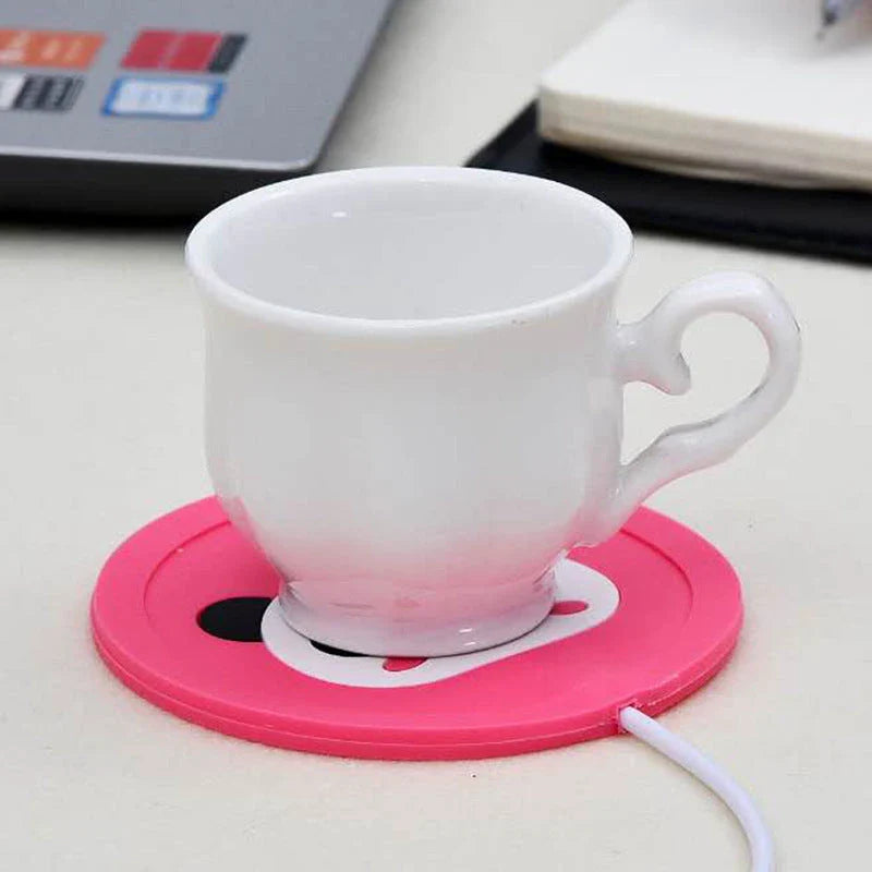 Hhomeenjoy Cozy USB-Powered Cartoon Drink Warmer Pad