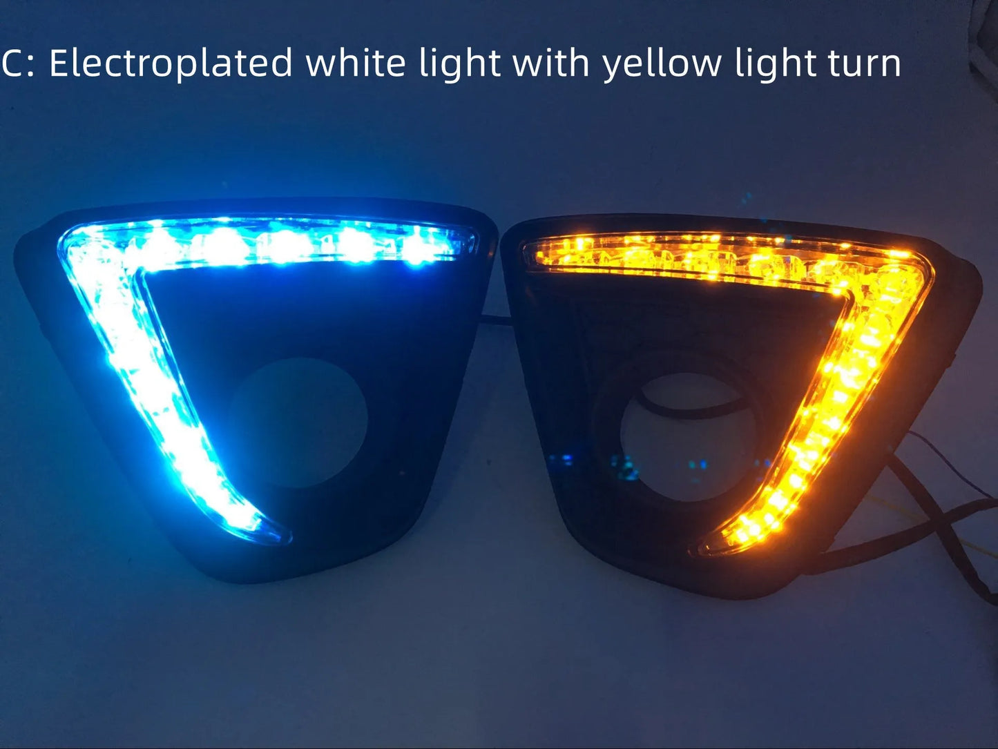 Mazda CX-5 daytime running light with 12V LED and electroplated white light options