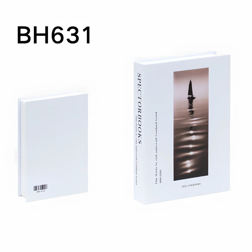 Simulation book ornament 27x18x6cm cardboard decorative prop with text design