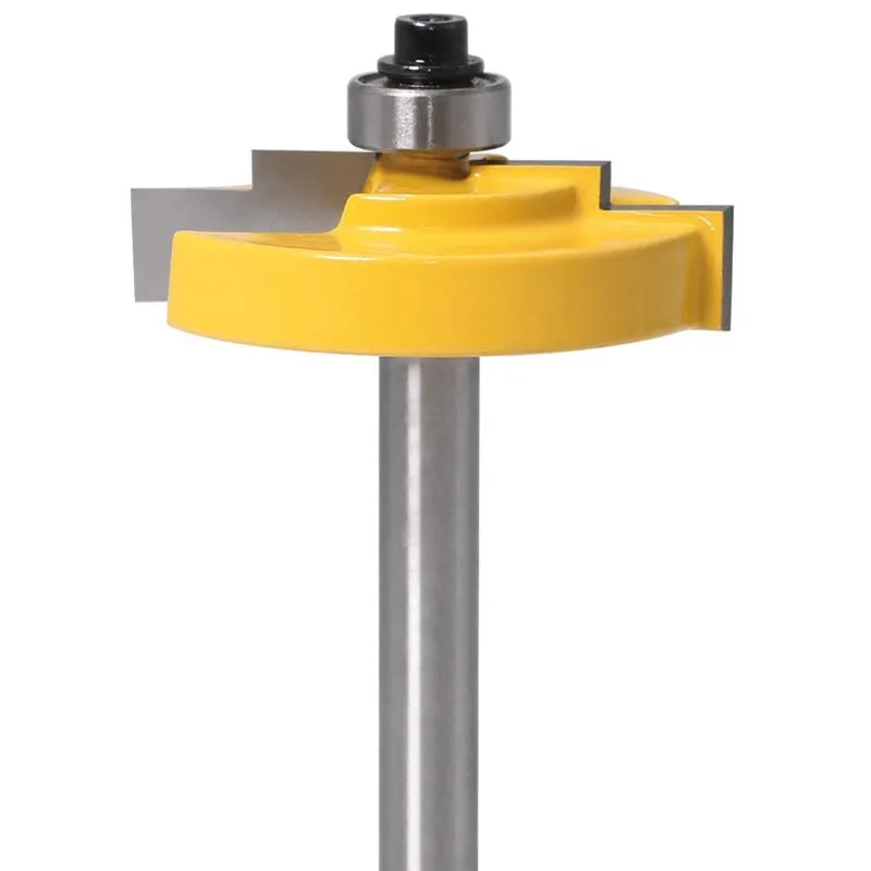 Door and window woodworking step cutter with 8mm shank and 12.7mm blade diameter