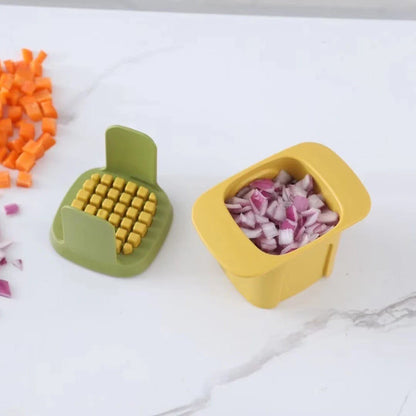 Premium Vegetable Slicer - Effortless slicing for onions, carrots, potatoes, and more