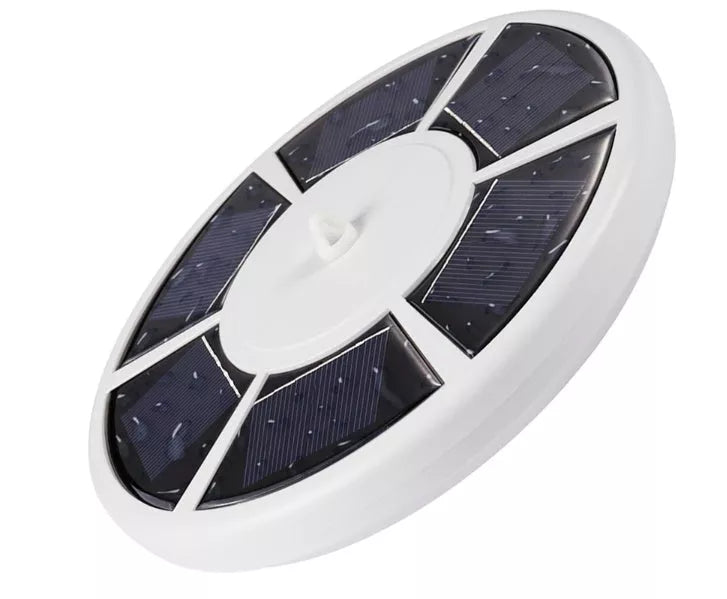 Outdoor solar flagpole lamp with 26LED for camping and tents