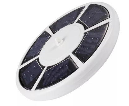 Outdoor solar flagpole lamp with 26LED for camping and tents