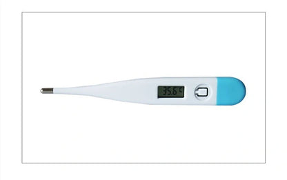 Electronic thermometer with soft head for comfortable and accurate temperature reading