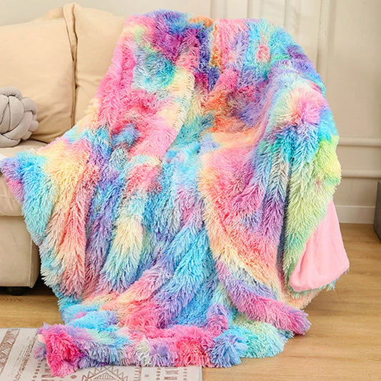Soft, plush sherpa throw blanket in a variety of colors and sizes, perfect for cozy relaxation on the sofa or bed