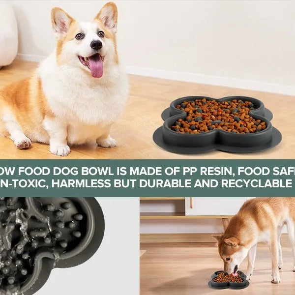 Silicone pet licking mat in green with textured surface and suction cups on base
