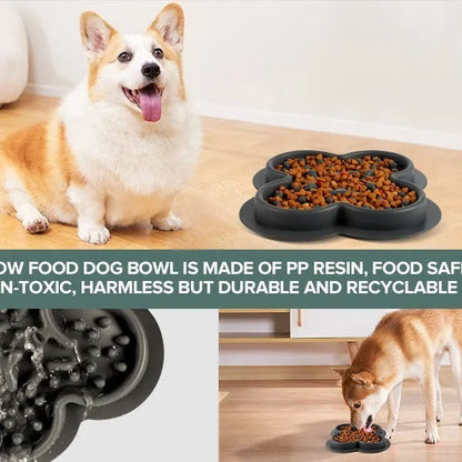 Silicone pet licking mat in green with textured surface and suction cups on base