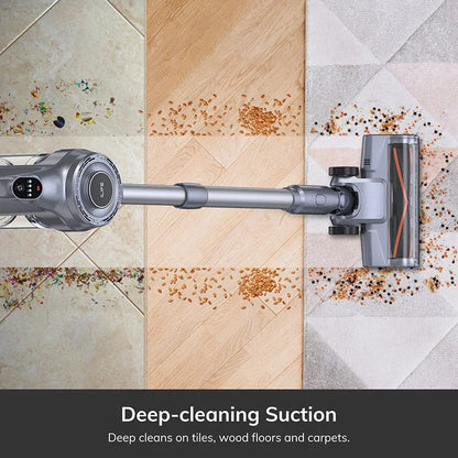 Trendha Cordless Handheld Vacuum Cleaner with powerful suction, long-lasting battery, and versatile cleaning capabilities