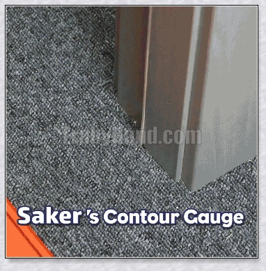 Saker Contour Duplication Gauge with Lock - Precision tool for effortless shape replication in DIY and professional projects