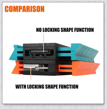 Saker Contour Duplication Gauge with Lock - Precision tool for effortless shape replication in DIY and professional projects