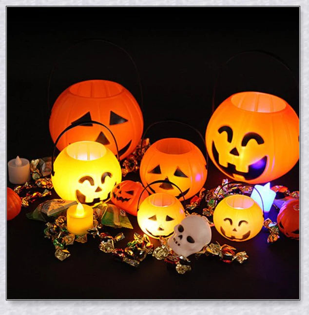 Enchanting Tumpkin Pumpkin Lanterns casting a spooky glow for Halloween décor