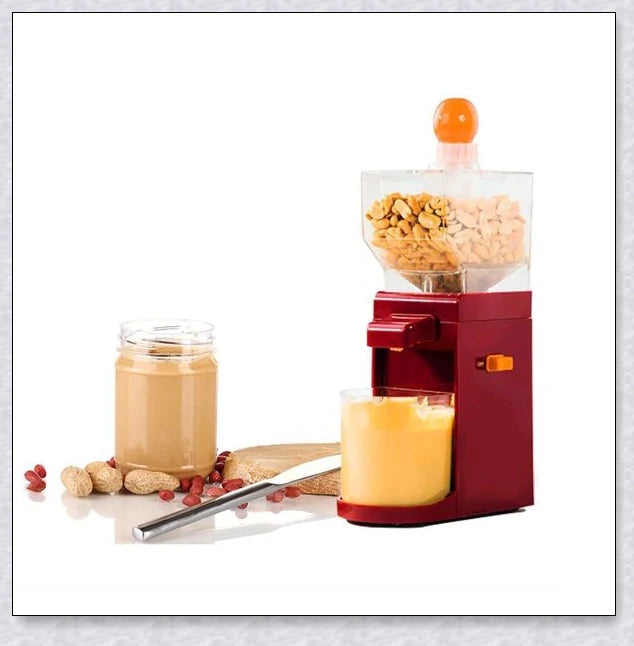 Peanut Butter Maker - Homemade Nut Butter Crafting Machine with Customizable Flavors and Textures