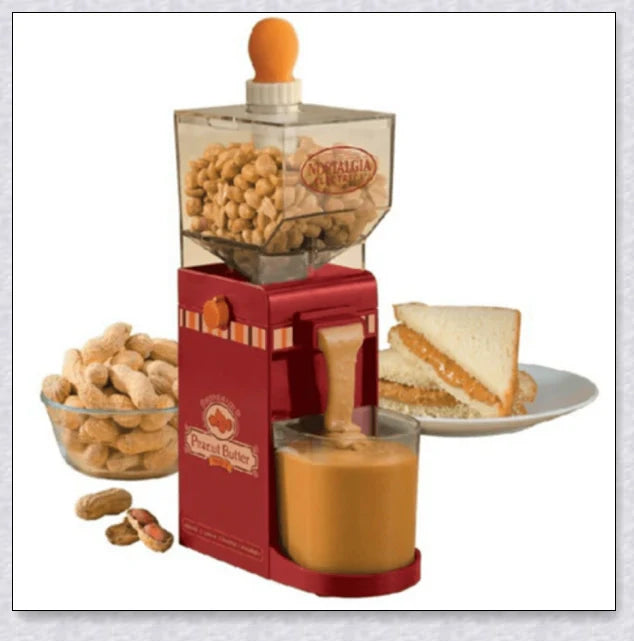 Peanut Butter Maker - Homemade Nut Butter Crafting Machine with Customizable Flavors and Textures