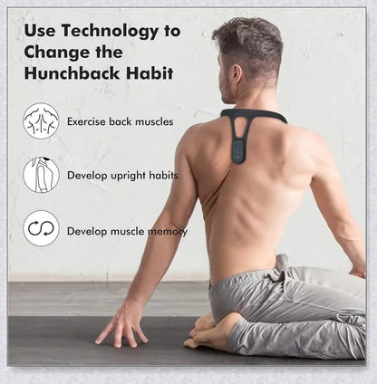 Posture Corrector Smart Device Invisible Mini - Discreet, Comfortable, and Highly Effective Posture Improvement Device