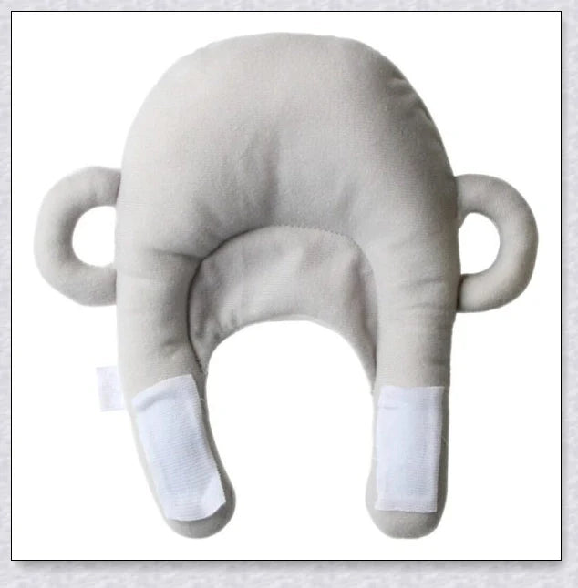 Nursing Cushion - Baby Feeding Pillow with bottle holder and neck support for comfortable, hands-free feeding