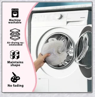 Nursing Cushion - Baby Feeding Pillow with bottle holder and neck support for comfortable, hands-free feeding