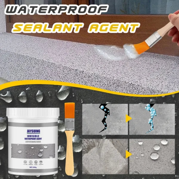 300G Transparent Waterproof Adhesive for Exterior Walls, Bathroom Floors, and Crack Sealing