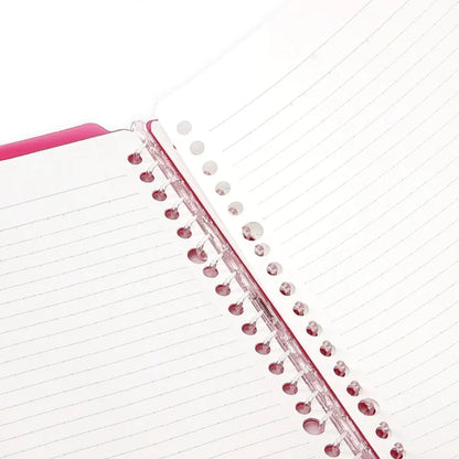 Kokuyo Campus Easy-Carry Slim Binder with smart ring system for flexible paper organization and lightweight, slim design for portability