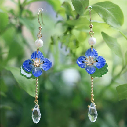 Elegant ear clips with floral and plant-inspired designs, made with premium copper and gold plating